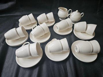 Wedgwood - Koffieservies (20) - Windsor - Porselein - 18