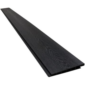 Zweeds Rabat Composiet Zwart 26x228x2900 mm, Ophalen of Verzenden, Nieuw