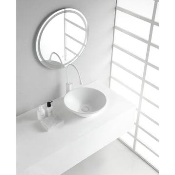 Wiesbaden Circle Waskom Rond - 42x15cm - Keramiek - Glans, Ophalen of Verzenden, Nieuw