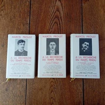 Bibliothèque La Pleiade - Marcel Proust / A la recherche du