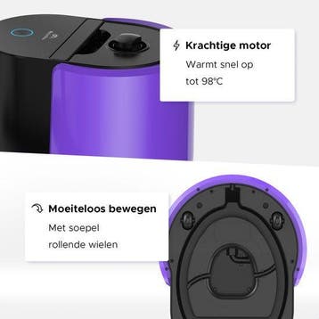 2dekans | Motionflow Stoomreiniger PRO - Dieptereiniging met, Ophalen of Verzenden, Gebruikt