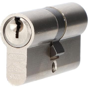 Nemef veiligheidscilinder NF2 30/30 mm SKG 2 sterren gelijks, Verzenden, Nieuw