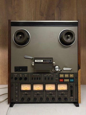 TEAC - A-3440 -4 tracks- Reel-to-reel deck 26 cm, Nieuw