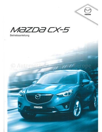 2015 MAZDA CX-5 INSTRUCTIEBOEKJE DUITS, Auto diversen, Handleidingen en Instructieboekjes