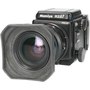 Tweedehands  Mamiya RZ67 Pro II met Sekor-Z 65MM F/4 CM5889, Audio, Tv en Foto, Fotocamera's Analoog, Ophalen of Verzenden, Gebruikt