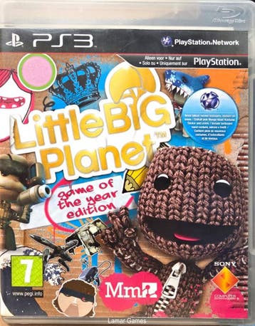 Little Big Planet game of the year (ps3 used game), Spelcomputers en Games, Ophalen of Verzenden, Zo goed als nieuw
