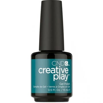 CND  Creative Play Gel Polish  #432 Head Over Teal  15 ml, Verzenden, Nieuw