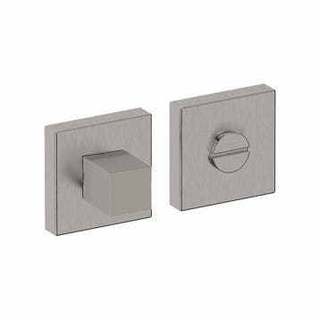 Shuffle toilet-/badkamersluiting vierkant - RVS, Doe-het-zelf en Verbouw, Hang- en Sluitwerk, Verzenden, Nieuw