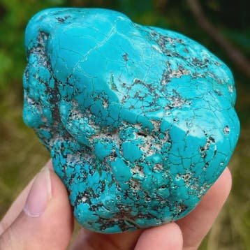 Ruwe Turquoise Kristal - Natuurlijke Energie Steen voor Heal, Verzenden, Nieuw