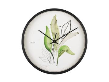 Karlsson Wandklok Botanical Leaves, Verzenden, Nieuw