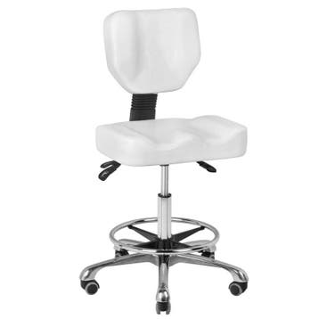 Cosmetische Ergonomische Kruk A-4299 Wit – Zadelkruk met, Ophalen of Verzenden, Nieuw