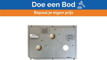 Bieden: Riva battery switch panel plate silver, Watersport en Boten, Bootonderdelen, Ophalen of Verzenden, Nieuw, Elektra en Verlichting