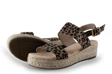 Dolcis Sandalen in maat 38 Panter, Dolcis, Overige kleuren, Verzenden, Sandalen of Muiltjes
