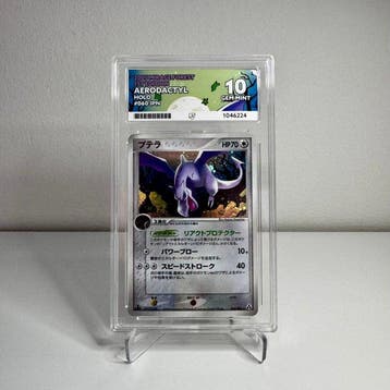 Pokémon - 1 Graded card - Aerodactyl 060/086 Holo, First, Nieuw