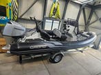 Grand D600 Lux Hypalon incl. Honda BF150, Watersport en Boten, Rubberboten, Polyester/glasvezel, Nieuw, Afdekzeil, Buitenboordmotor