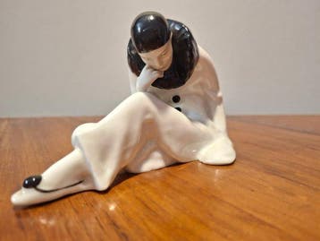 Heubach - Wera von Bartels - sculptuur, Pierot - 7 cm -