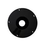 Stalen tafelonderstel zwart kolom met grondplaat Ø 60 cm en, Ophalen of Verzenden, Nieuw