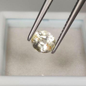 Zonder minimumprijs - 1 pcs Geel Saffier - 1.19 ct -, Sieraden, Tassen en Uiterlijk, Nieuw