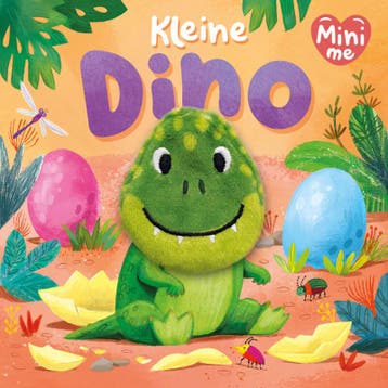 Boek: mini me - Kleine dino - Vingerpopboek - (als nieuw), Boeken, Verzenden, Zo goed als nieuw