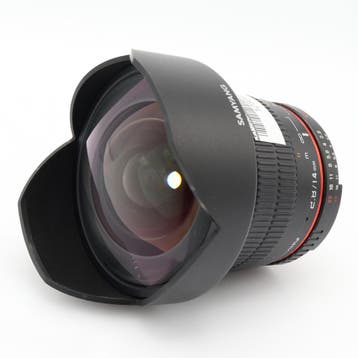 Samyang 14mm f/2.8 ED AS IF UMC Nikon, Audio, Tv en Foto, Fotografie | Lenzen en Objectieven, Verzenden, Gebruikt