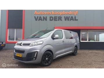 Zakelijke lease - Citroën Jumpy bestel 2.0 BlueHDI 120 XL, Automaat, Gebruikt, Euro 6, Regensensor