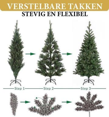2dekans | Giftsome Kunstkerstboom met Verlichting -, Ophalen of Verzenden, Zo goed als nieuw