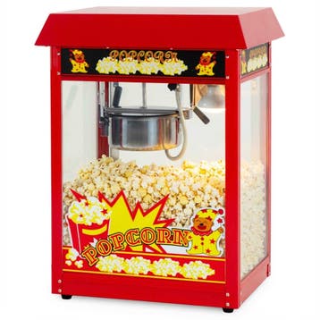 HCB Popcornmachine - luxe - rood - 230V, Verzenden, Nieuw in verpakking, Overige typen