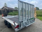 Machinetransporter 380x180, parabolisch 3500kg, Ophalen, Nieuw