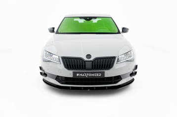 Maxton Frontspoiler V.3 Skoda Superb Liftback/Combi Mk3, Verzenden