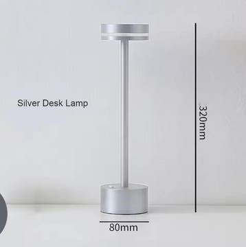 LED Paddenstoel Tafellamp – Oplaadbaar Touchlamp met 3 Kleur, Verzenden, Nieuw