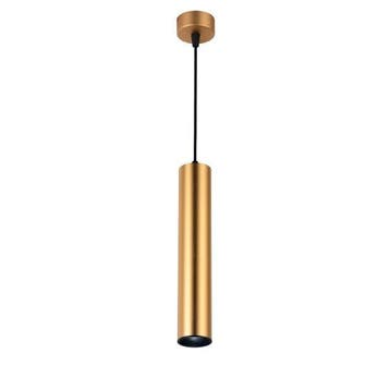 Gouden Hanglamp langwerpig - 30cm | GU10 fitting, Huis en Inrichting, Lampen | Hanglampen, Ophalen of Verzenden, Nieuw, Metaal