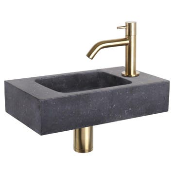 Differnz fonteinset bombai black - natuursteen - kraan, Verzenden, Nieuw