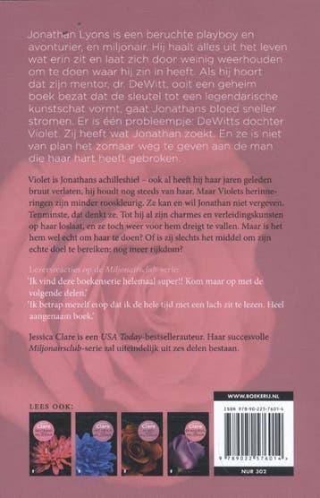 De romantische miljonair / Miljonairsclub / 5 9789022576014, Boeken, Verzenden, Zo goed als nieuw, Jessica Clare