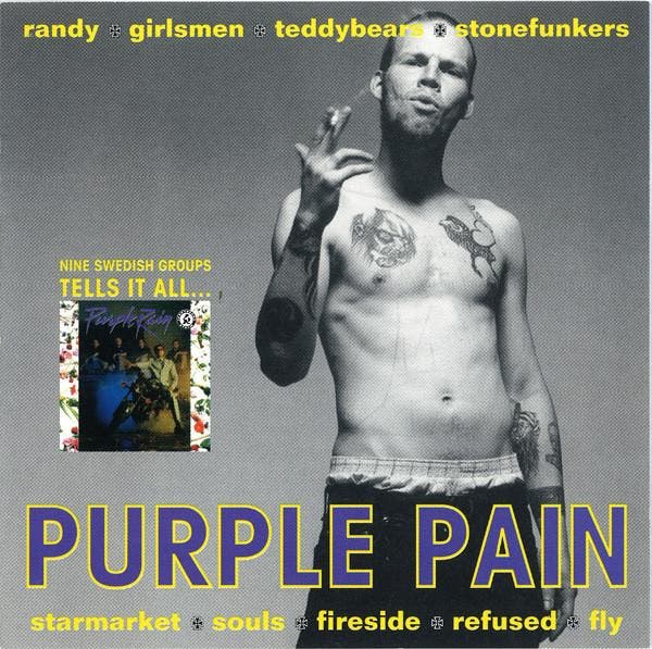 cd - Various - Purple Pain, Cd's en Dvd's, Cd's | Rock, Zo goed als nieuw, Verzenden