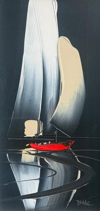 Duncan MacGregor (1961) - Sailing boat in calm waters