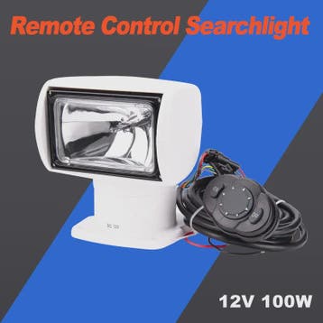 12V 100W Marine Afstandsbedienbare Spotlight - 2500LM Kracht, Watersport en Boten, Verzenden, Nieuw