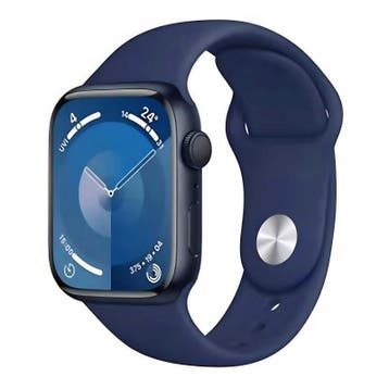 Apple Watch Siliconen Bandje Donkerblauw 49/46/45/44mm, Ophalen of Verzenden, Nieuw