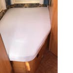 Molton Frans bed, rechts, Huis en Inrichting, Slaapkamer | Beddengoed, Verzenden, Nieuw, Wit, Overige typen