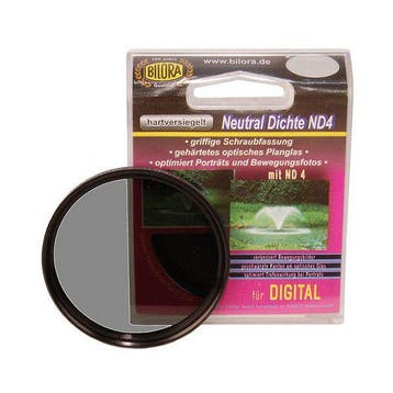 Bilora Grijsfilter ND-4 55 mm - Neutraaldichtheids Filter (N, Verzenden, Nieuw