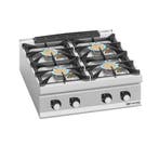 GGM Gastro | Gasfornuis tafelmodel - Paolo 900 - 800x900mm -, Verzenden