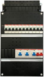 ABB groepenkast 11 groepen 1-fase, Doe-het-zelf en Verbouw, Elektra en Kabels, Nieuw