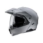 HJC C80 Grijs Adventure Helm, Nieuw met kaartje, Systeemhelm, HJC, Heren