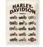 Harley-davidson reclamebord models, Verzenden, Nieuw
