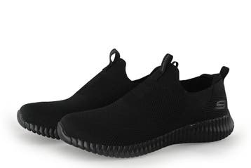 Skechers Instappers in maat 36 Zwart, Skechers, Verzenden, Zo goed als nieuw, Instappers
