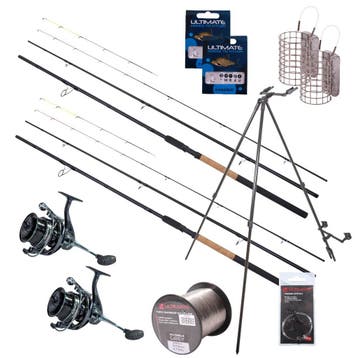 Ultimate Complete River Feeder Set 3.90m 150g, Verzenden, Nieuw