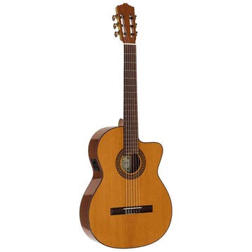 Salvador Cortez CC-22CE Cutaway Klassieke Gitaar 4/4 Naturel, Muziek en Instrumenten, Ophalen of Verzenden, Nieuw