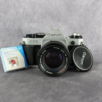 Canon AE-1 Program + FD 1,4/50mm S.S.C. | Single lens reflex, Nieuw