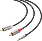 RCA Kabel – 3.5mm Jack naar 2x RCA – Stereo Audio – Voor, Ophalen of Verzenden, Nieuw