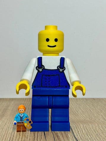 Fait maison - (MOC) Minifigure LEGO grand format (18 cm) –, Kinderen en Baby's, Speelgoed | Duplo en Lego, Nieuw