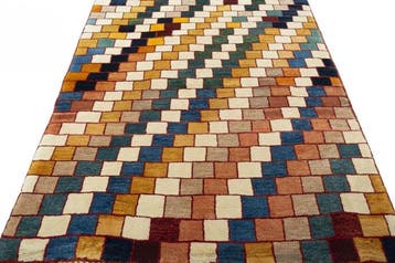 Handgeknoopt designer tapijt Gabbeh - Vloerkleed - 200 cm -, Nieuw